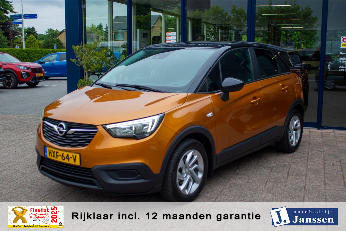 Opel Crossland X 1.2 Selection | Prijs rijklaar incl. 12 mnd garantie | Carplay PDC Bluetooth LMV Airco Stoel en stuur verwarming Opel Crossland X 1.2 Selection | Prijs rijklaar incl. 12 mnd garantie | Carplay PDC Bluetooth LMV Airco Stoel en stuur verwarming