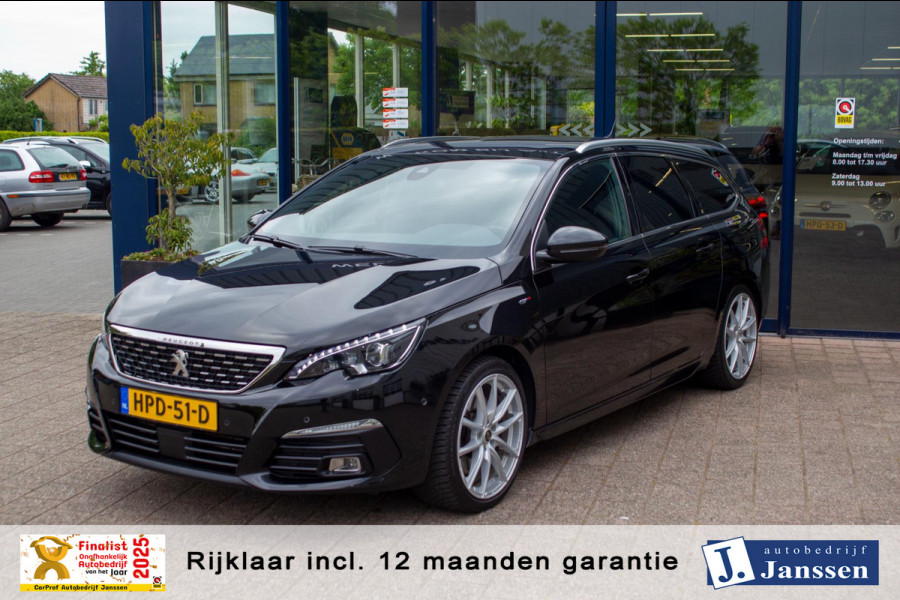Peugeot 308 SW 1.6 e-THP GT 225 | Prijs rijklaar incl. 12 mnd garantie | Lmv Navi Trekhaak Keyless Stoelverw+massage