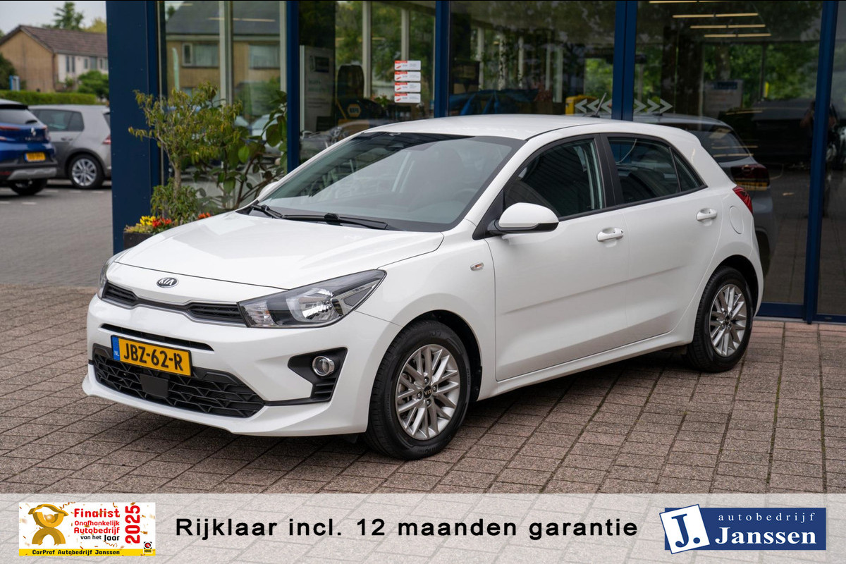 Kia Rio Active 1.2 84pk | Prijs rijklaar incl. 12 mnd garantie | Airco Pdc Lane-assist Apple/Android Carplay