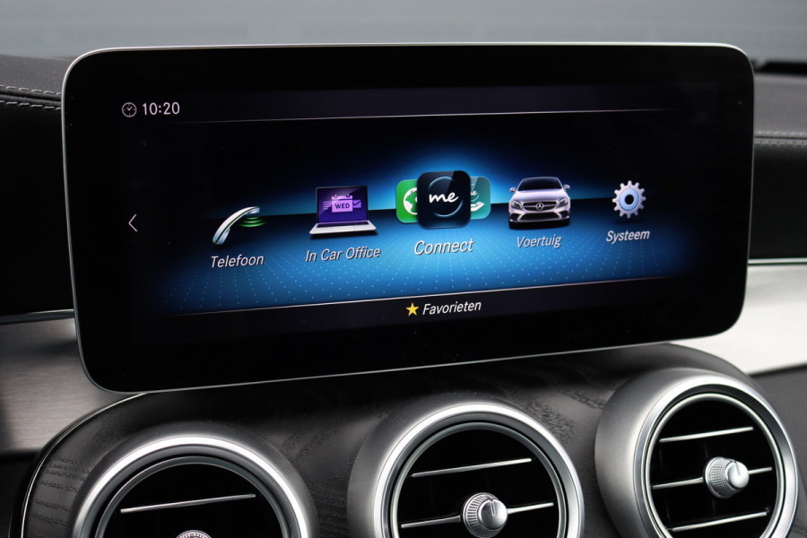 Mercedes-Benz C-Klasse Cabrio 220 d AMG Line | Airscarf | Burmester | Surround Camera | Leder | Keyless Go | Leder | Stoelverwarming | Dodehoekassistent | Apple Carplay/Android Auto |