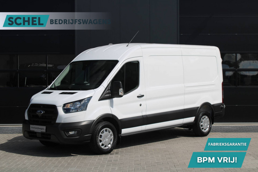 Ford Transit 350 2.0 TDCI L3H2 Trend 130pk - Cruise Control - DAB radio - Verwarmde Vooruit - Parkeersensoren - Rijklaar