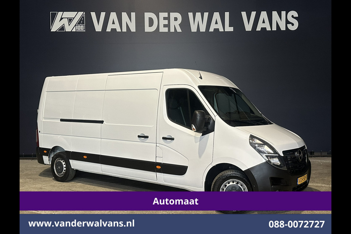 Opel Movano 2.3 Turbo 150pk Automaat L3H2 Euro6 Airco | Camera | Navigatie | Cruiscontrol 2500kg Trekhaak, Chauffeursstoel, Bijrijdersbank, Parkeersensoren