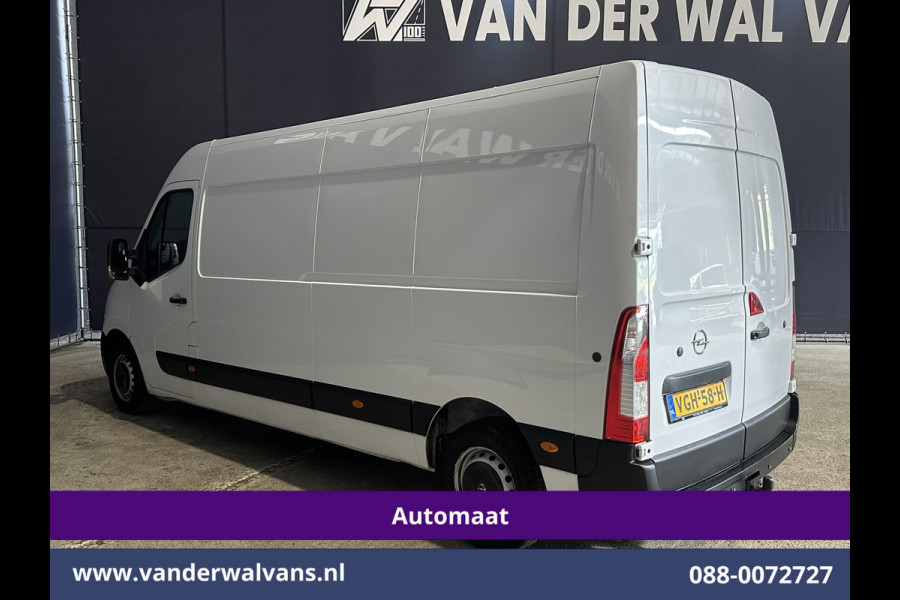 Opel Movano 2.3 Turbo 150pk Automaat L3H2 Euro6 Airco | Camera | Navigatie | Cruiscontrol 2500kg Trekhaak, Chauffeursstoel, Bijrijdersbank, Parkeersensoren