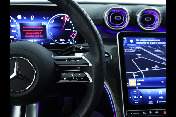 Mercedes-Benz C-Klasse Estate 300 e AMG Plug-In Hybride | AMG Line | Night Pakket | Trekhaak | Panorama Schuif-Kanteldak | Keyless-Go | Inclusief 24 maanden MB Certified garantie voor Europa.