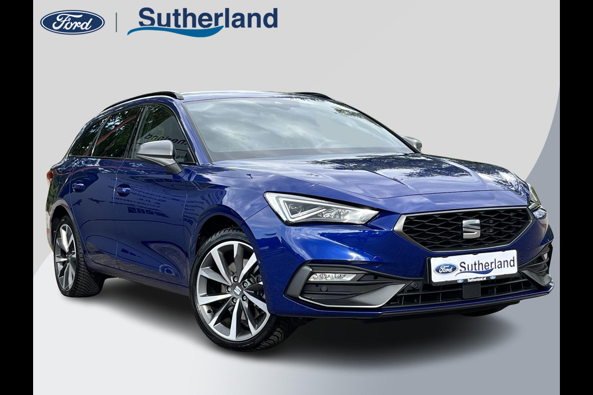 Seat Leon Sportstourer 1.4 TSI eHybrid PHEV FR 204pk | Keurige staat! | Adaptieve Cruise | Stoelverwarming | Elektrische Achterklep | Memory Seats | Virtuel Cockpit Seat Leon Sportstourer 1.4 TSI eHybrid PHEV FR 204pk | Keurige staat! | Adaptieve Cruise | Stoelverwarming | Elektrische Achterklep | Memory Seats | Virtuel Cockpit