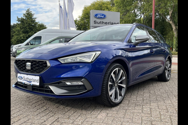 Seat Leon Sportstourer 1.4 TSI eHybrid PHEV FR 204pk | Keurige staat! | Adaptieve Cruise | Stoelverwarming | Elektrische Achterklep | Memory Seats | Virtuel Cockpit