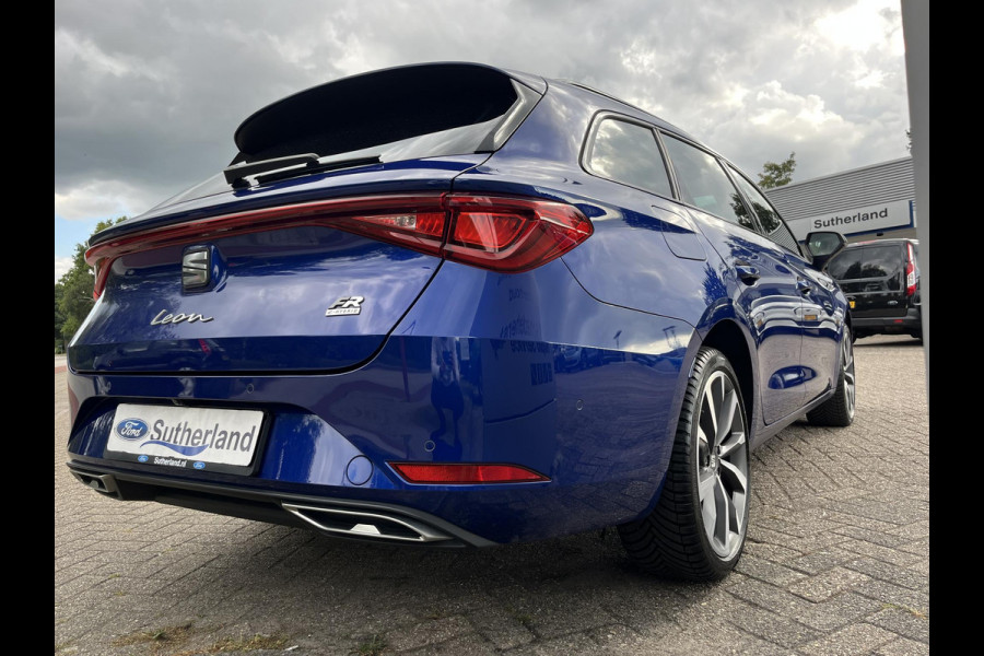 Seat Leon Sportstourer 1.4 TSI eHybrid PHEV FR 204pk | Keurige staat! | Adaptieve Cruise | Stoelverwarming | Elektrische Achterklep | Memory Seats | Virtuel Cockpit