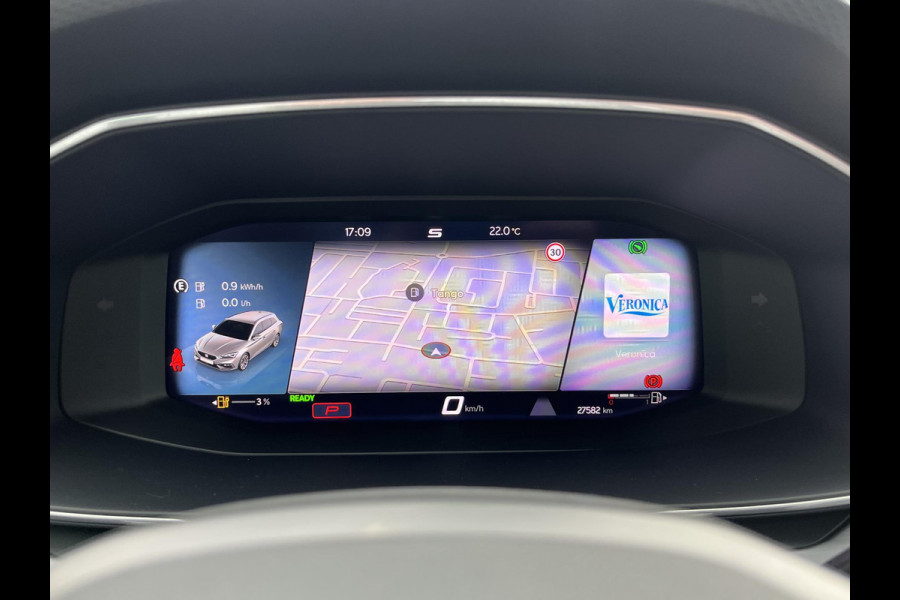 Seat Leon Sportstourer 1.4 TSI eHybrid PHEV FR 204pk | Keurige staat! | Adaptieve Cruise | Stoelverwarming | Elektrische Achterklep | Memory Seats | Virtuel Cockpit