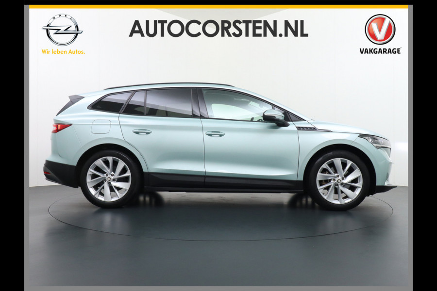 Škoda ENYAQ iV 60 180PK Apple Carplay Android NaviCamera 20" Matrix-Led Pdc-a+v Ecc Lmv Parkeerpakket Stoel+Stuurverwarming Comfortpakket Sport Lichtpakket Dab Keyless advanced Bluetooth Cruise ControlRijstrooksensor Connected services Privacy Glas 1e Eigenaar Nieuwprijs €45.125 Origineel Nederlandse Auto