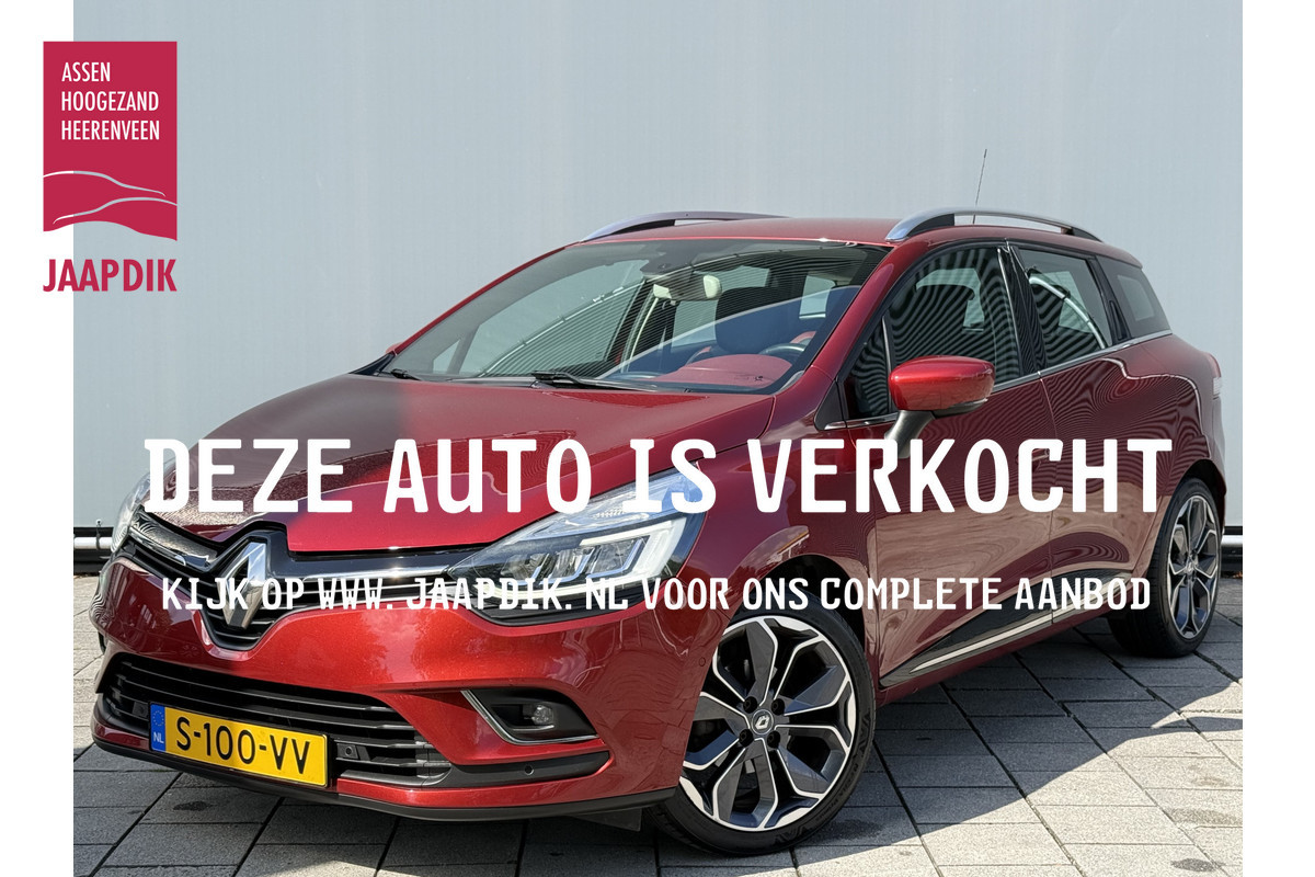 Renault Clio Estate BWJ 2017 | 1.2 TCe 119PK Intens GT LINE | TREKHAAK | CAMERA | CLIMA | NAVI | CRUISE | SPORTSTOELEN | PDC | LED Renault Clio Estate BWJ 2017 | 1.2 TCe 119PK Intens GT LINE | TREKHAAK | CAMERA | CLIMA | NAVI | CRUISE | SPORTSTOELEN | PDC | LED