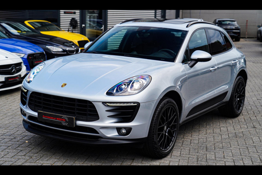 Porsche Macan 2.0 | Panorama | Facelift | LED | 21 inch | 100% Onderhouden | Luxe Leder | Bluetooth Audio | NAP | Stoelverwarming