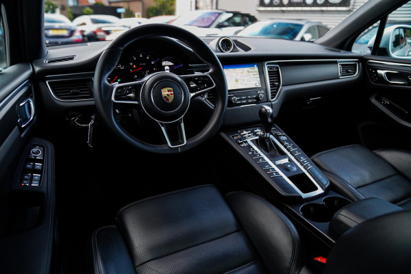 Porsche Macan 2.0 | Panorama | Facelift | LED | 21 inch | 100% Onderhouden | Luxe Leder | Bluetooth Audio | NAP | Stoelverwarming