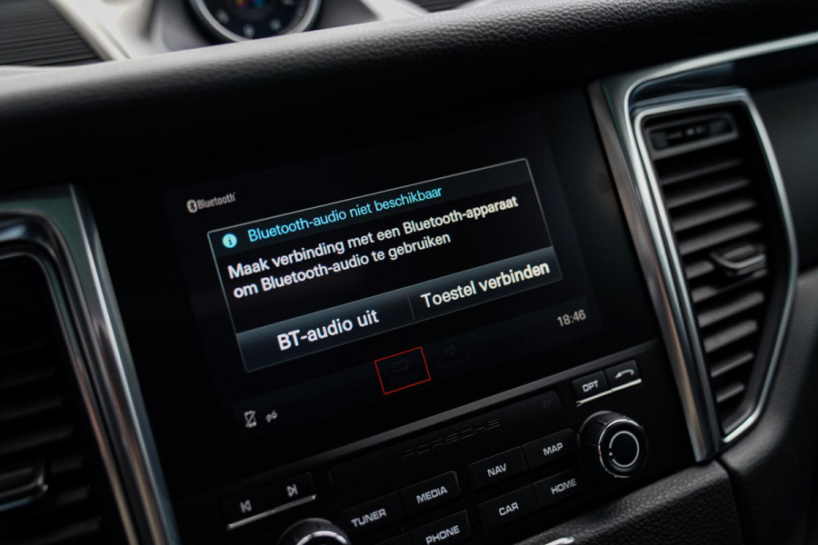 Porsche Macan 2.0 | Panorama | Facelift | LED | 21 inch | 100% Onderhouden | Luxe Leder | Bluetooth Audio | NAP | Stoelverwarming