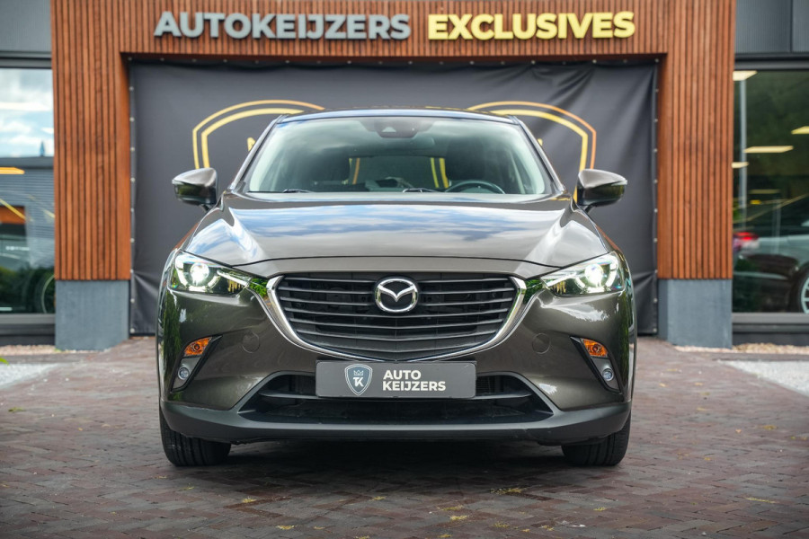 Mazda CX-3 2.0 SkyActiv-G 120 Dynamic Cruise Control Airco Automatisch Navigatie Stoelverw. PDC Automaat!