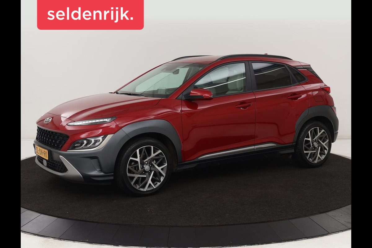 Hyundai Kona 1.6 GDI HEV Premium | Leder | Head-Up | Stoel & stuurverwarming | Adaptive cruise | Camera | Carplay | Keyless | Navigatie | Keyless | Full LED Hyundai Kona 1.6 GDI HEV Premium | Leder | Head-Up | Stoel & stuurverwarming | Adaptive cruise | Camera | Carplay | Keyless | Navigatie | Keyless | Full LED