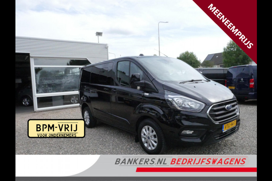 Ford Transit Custom 2.0 TDCI 170PK, L1, Limited, Dubbel Cabine, Airco, Geen garantie zo meenemen, Distributieriem dient vervangen te worden