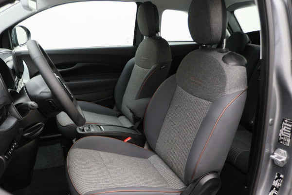 Fiat 500 Icon 42 kWh Virtual Cockpit, Camera, Rijstrooksensor, Cruise, Apple Carplay, DAB, 16''