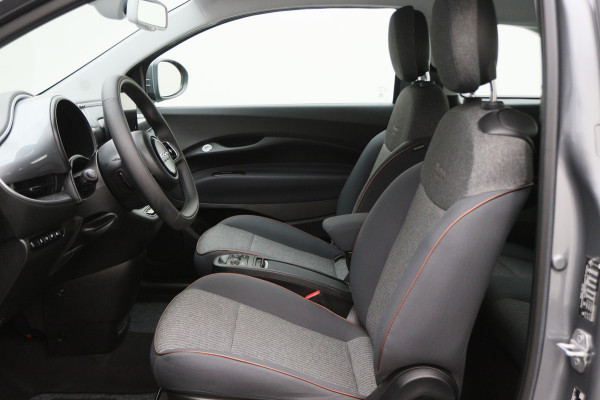 Fiat 500 Icon 42 kWh Virtual Cockpit, Camera, Rijstrooksensor, Cruise, Apple Carplay, DAB, 16''