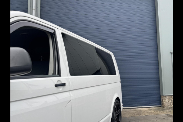 Volkswagen Transporter 2.0 TDI L2H1 Trendline DUBBEL CABINE / AIRCO / LEER / VERLAAGD / SPOILERS