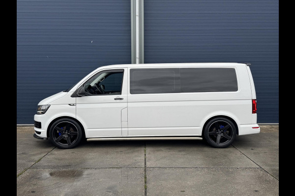 Volkswagen Transporter 2.0 TDI L2H1 Trendline DUBBEL CABINE / AIRCO / LEER / VERLAAGD / SPOILERS