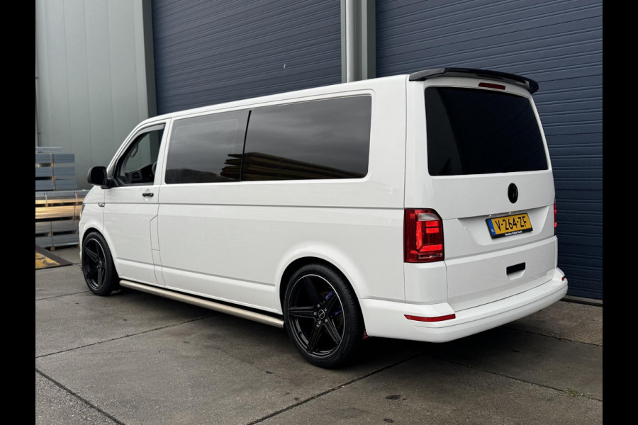 Volkswagen Transporter 2.0 TDI L2H1 Trendline DUBBEL CABINE / AIRCO / LEER / VERLAAGD / SPOILERS