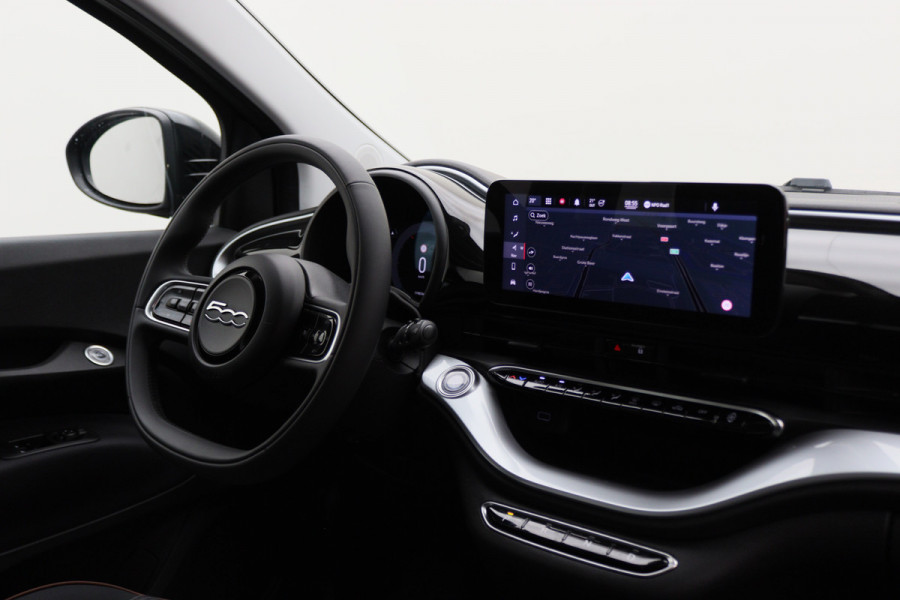 Fiat 500 Icon 42 kWh Virtual Cockpit, Apple Carplay, Cruise, Lane Assist, DAB, 16"