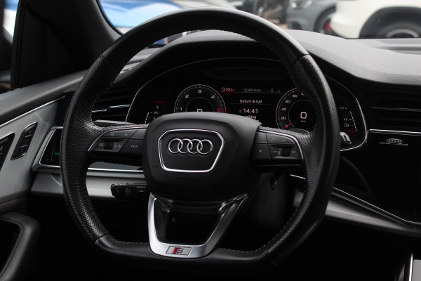Audi Q8 50 TDI quattro Pro Line S / Trekhaak / Panoramadak / 360Camera / 22'' / Luchtvering / B&O / Softclose / Sfeerverlichting / Dodehoek / Stoelverwarming / DAB / ACC