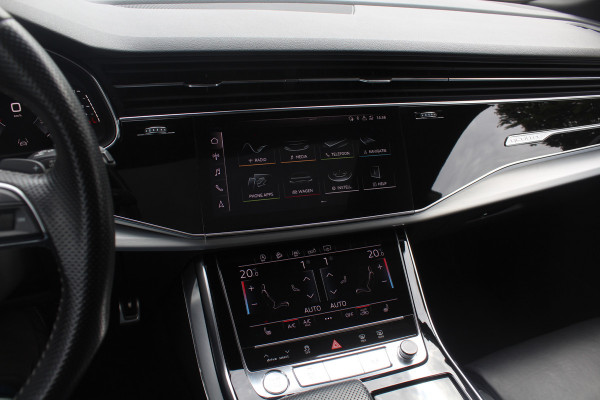 Audi Q8 50 TDI quattro Pro Line S / Trekhaak / Panoramadak / 360Camera / 22'' / Luchtvering / B&O / Softclose / Sfeerverlichting / Dodehoek / Stoelverwarming / DAB / ACC