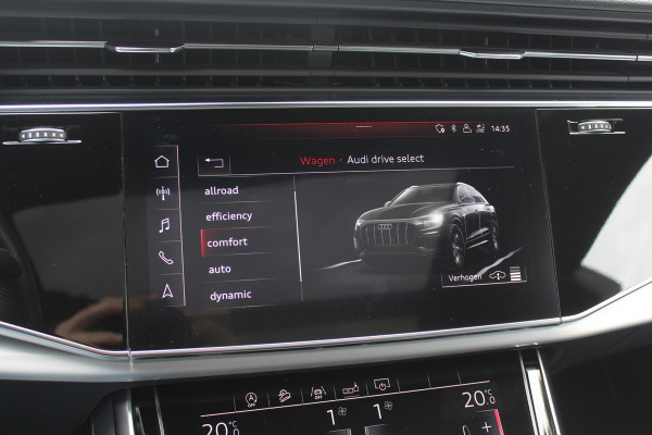 Audi Q8 50 TDI quattro Pro Line S / Trekhaak / Panoramadak / 360Camera / 22'' / Luchtvering / B&O / Softclose / Sfeerverlichting / Dodehoek / Stoelverwarming / DAB / ACC
