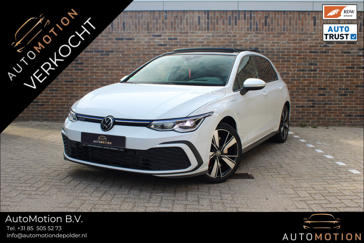 Volkswagen Golf 8 1.4 eHybrid GTE | PANO| HUD | IQ Light Volkswagen Golf 8 1.4 eHybrid GTE | PANO| HUD | IQ Light