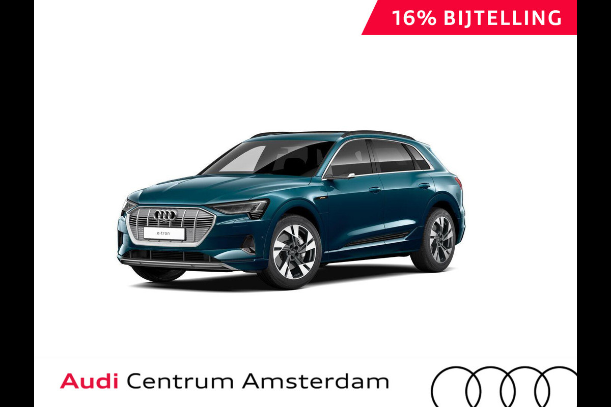 Audi e-tron Sportback 55 quattro edition 95 kWh 408pk | Panoramadak | Lederen bekleding | Trekhaak | Head Up Display