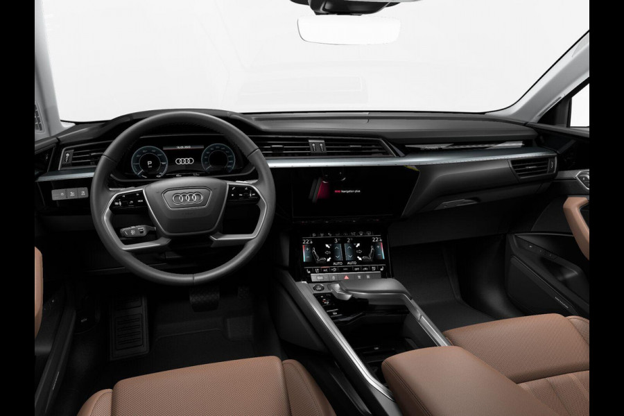 Audi e-tron Sportback 55 quattro edition 95 kWh 408pk | Panoramadak | Lederen bekleding | Trekhaak | Head Up Display