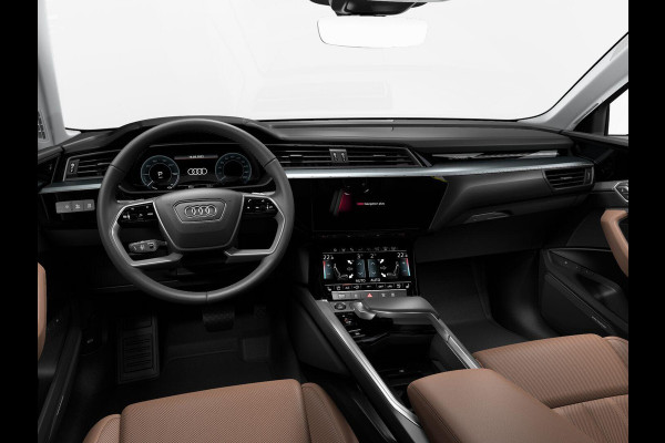 Audi e-tron Sportback 55 quattro edition 95 kWh 408pk | Panoramadak | Lederen bekleding | Trekhaak | Head Up Display