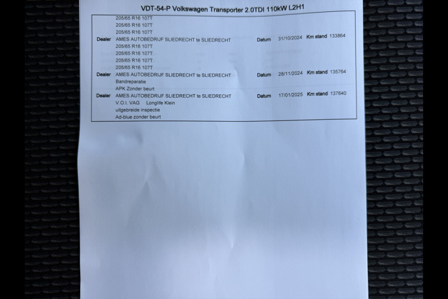 Volkswagen Transporter 2.0 TDI 150PK EURO6L2H1 32 Cruise control/navigatie systeem/trekhaak