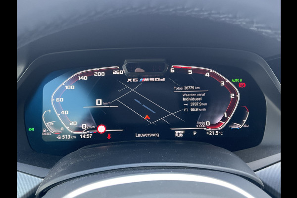 BMW X6 M50D High Executive M-Sport HUD Trekhaak Harman/Kardon Laser-Led 360Cam 32940KM!