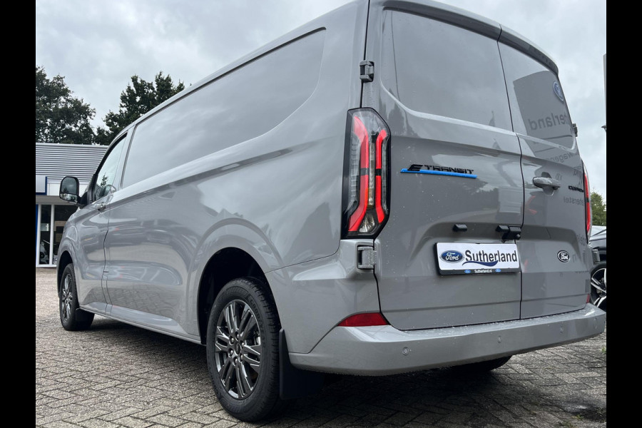 Ford Transit E-Custom 340 L2H1 Limited 65 kWh | SCI | Ford Voorraad | Trekhaak | Drive Assistance Pack | Stoelverwarming | 17 Inch | Passagiersstoel | Rijklaarprijs |