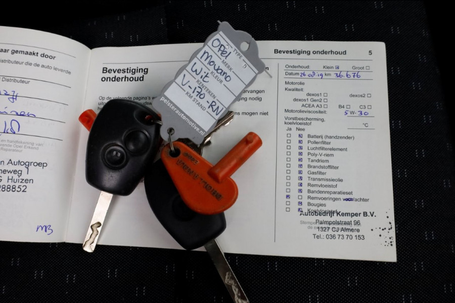 Opel Movano 2.3 CDTI 145pk E6 Bakwagen met laadklep 07-2018