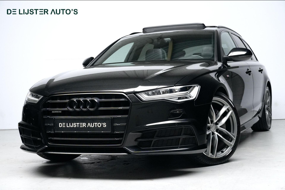 Audi A6 Avant 2.0 TFSI quattro 3x S Line 252 PK |Pano-dak | CarPlay | Black Optic | LED-Matrix | Stoelverwarming | Bose | Camera | 20 " Audi A6 Avant 2.0 TFSI quattro 3x S Line 252 PK |Pano-dak | CarPlay | Black Optic | LED-Matrix | Stoelverwarming | Bose | Camera | 20 "