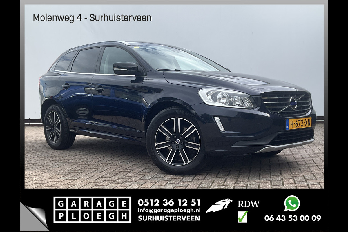 Volvo XC60 2.0 D3 FWD Polar Trekhaak Leer Stoelverw Elek.Klep Pdc Voll.Onderhouden