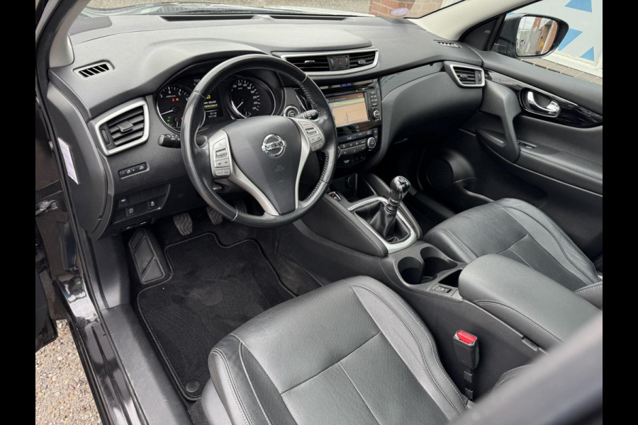 Nissan QASHQAI 1.2 N-Vision Glazendak Camera Leder 19 inch Stoelvw