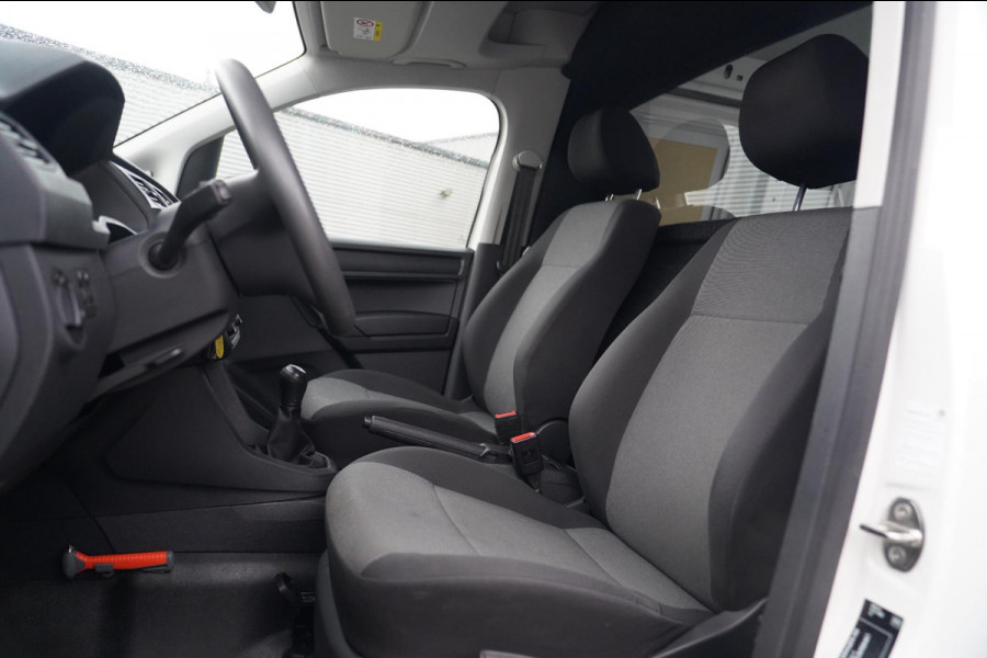 Volkswagen Caddy 2.0 TDI L1H1 BMT Trendline | 5 bak | Airco | Radio | NAP | Wit | Schuifdeur | EX BTW | Grijs Kenteken |