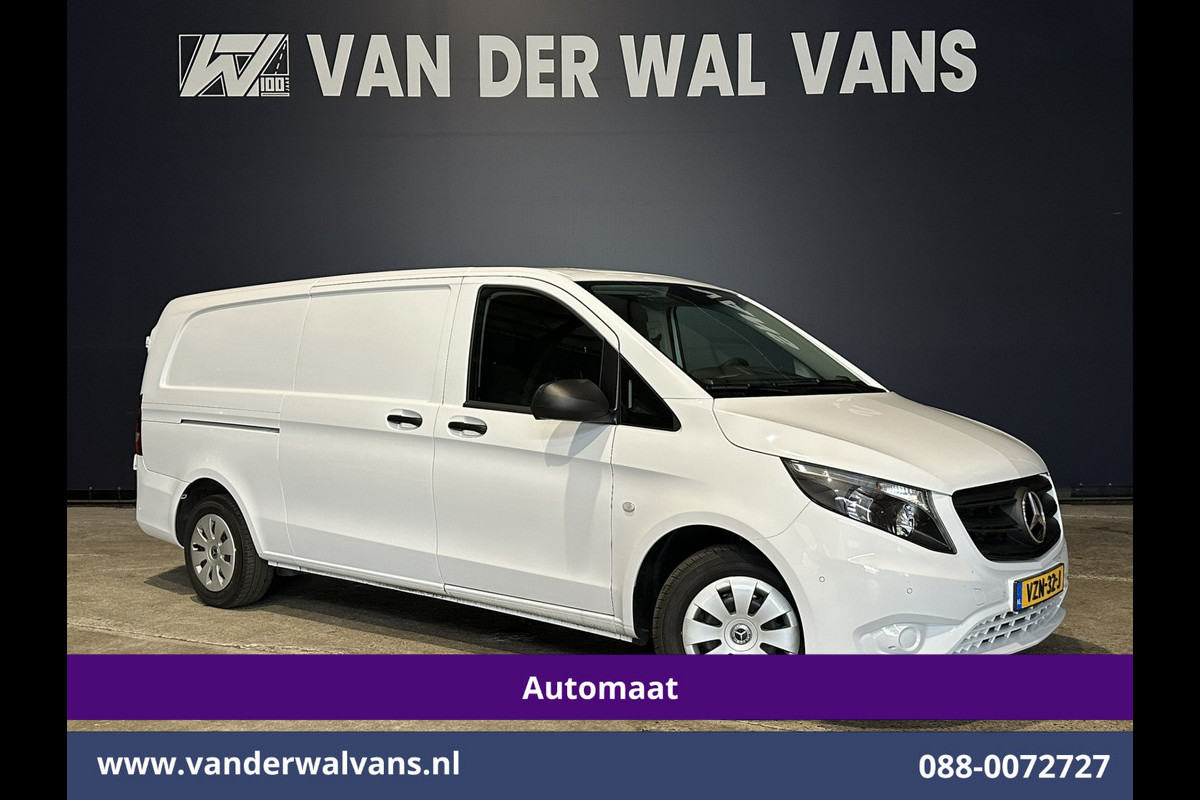Mercedes-Benz Vito 114 CDI 136pk 9G-Tronic Automaat L3H1 Fabrieksgarantie Euro6 Airco | Camera | Apple Carplay | Android Auto Cruisecontrol, 2500kg Trekhaak, Parkeersensoren