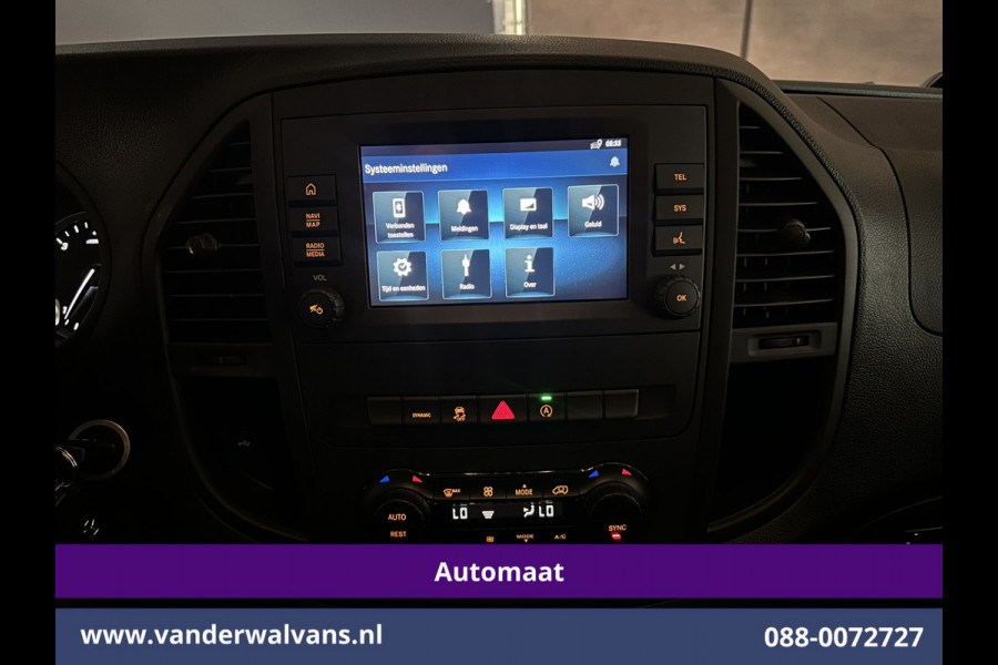 Mercedes-Benz Vito 114 CDI 136pk 9G-Tronic Automaat L3H1 Fabrieksgarantie Euro6 Airco | Camera | Apple Carplay | Android Auto Cruisecontrol, 2500kg Trekhaak, Parkeersensoren