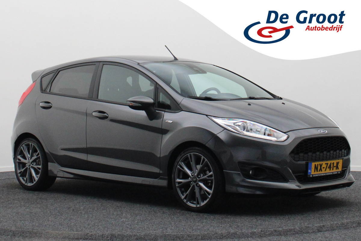 Ford Fiesta 1.0 EcoBoost ST Line Navigatie, Climate, Cruise, Bluetooth, PDC, 17"