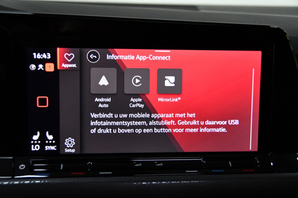 Volkswagen Golf 2.0 TSI GTI, Panoramadak, Applecarplay, Sfeerverlichting