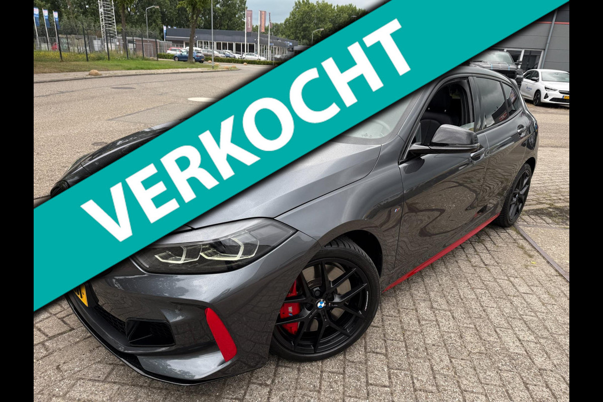 BMW 1-serie 128ti 2021 265PK! M-PERFORMANCE PANO HUD H&K LEDER CARPLAY LUXE NAP