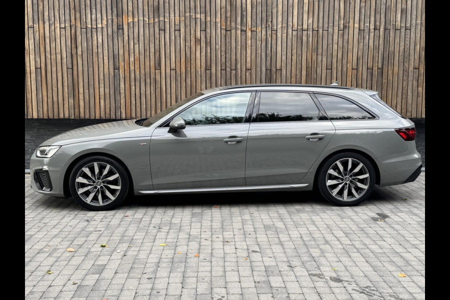 Audi A4 Avant 35 TFSI S-line Automaat | Quantumgrijs | LED | Getint glas | Afgevlakt stuurwiel | Navigatiesysteem | Apple CarPlay | Clim