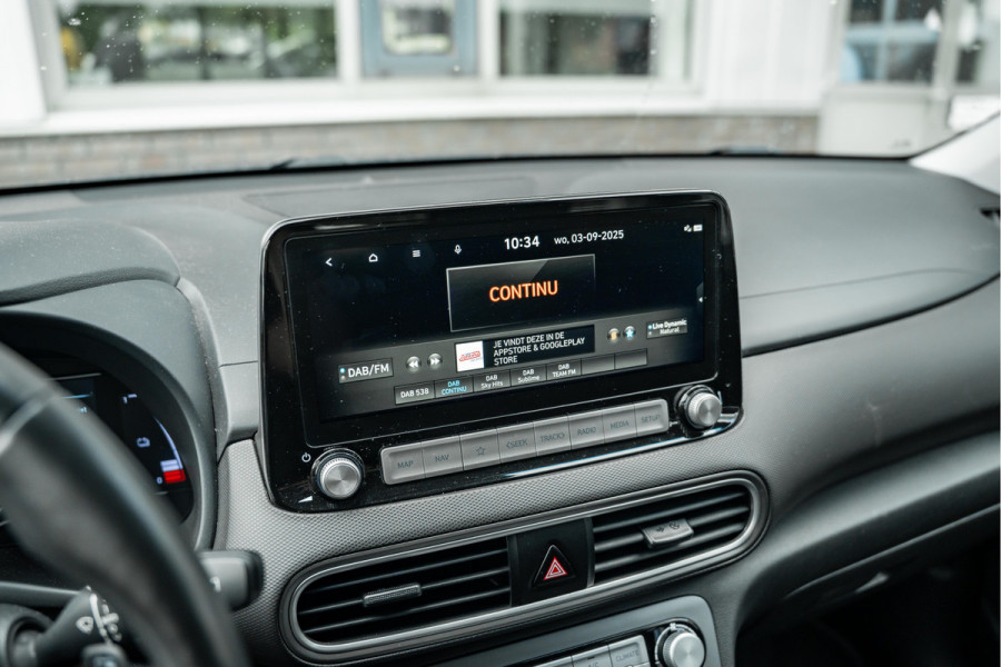 Hyundai Kona EV 64 kWh | 3-Fase lader | Adaptive Cruise | HUD | Stoel +Stuurverw |