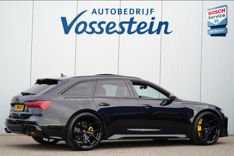 Audi RS6 Avant TFSI quattro / ABT uitlaat / RS dynamic pack / Vierwielsturing / 23 Inch LMV / Incl. BTW / Luchtvering / Pano / B&O