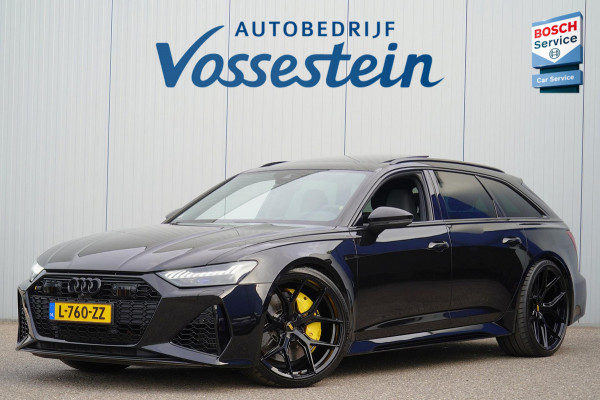 Audi RS6 Avant TFSI quattro / ABT uitlaat / RS dynamic pack / Vierwielsturing / 23 Inch LMV / Incl. BTW / Luchtvering / Pano / B&O